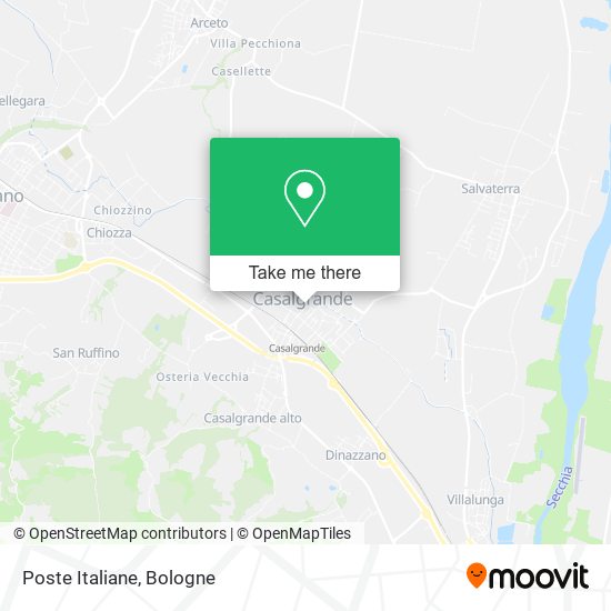 Poste Italiane map