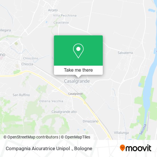 Compagnia Aicuratrice Unipol . map