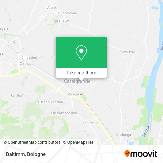 Baltimm map