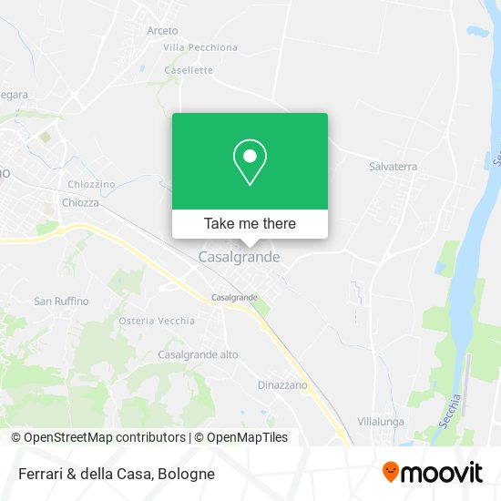 Ferrari & della Casa map