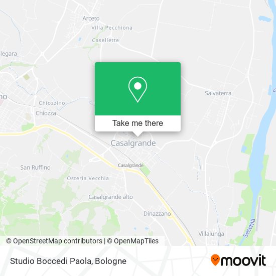 Studio Boccedi Paola map