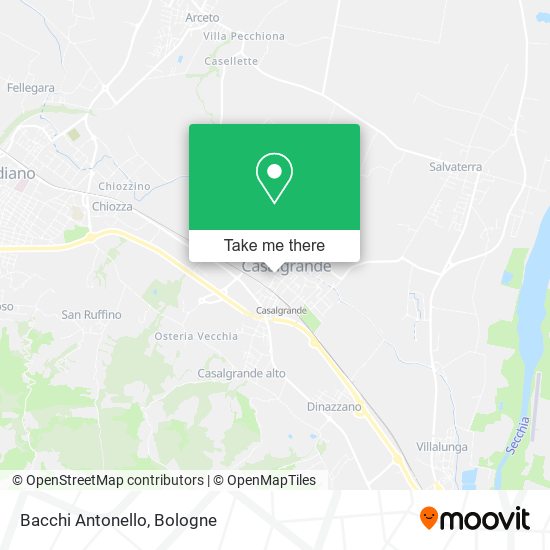 Bacchi Antonello map