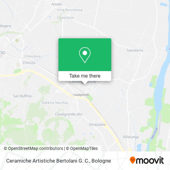 Ceramiche Artistiche Bertolani G. C. map