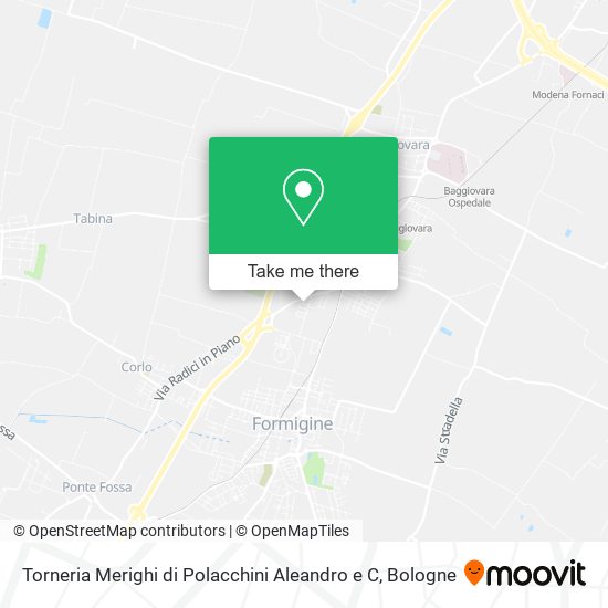 Torneria Merighi di Polacchini Aleandro e C map