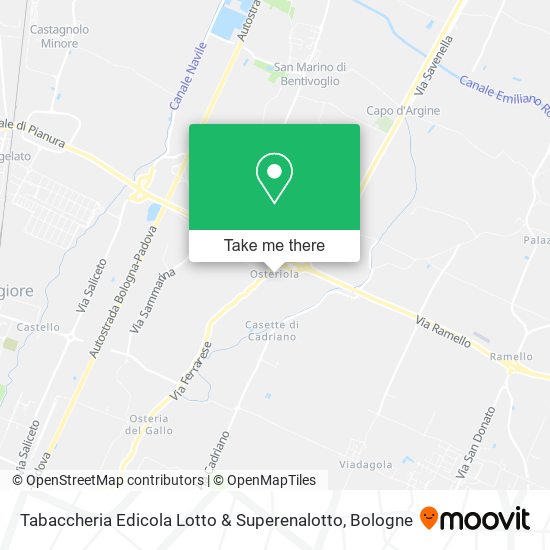 Tabaccheria Edicola Lotto & Superenalotto map