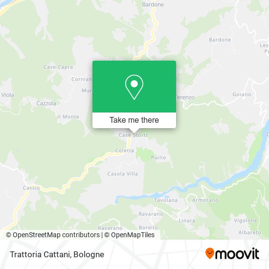 Trattoria Cattani map