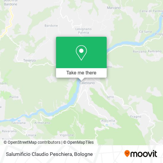 Salumificio Claudio Peschiera map