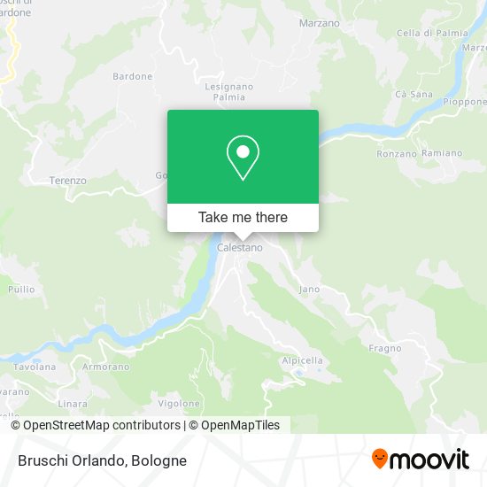 Bruschi Orlando map
