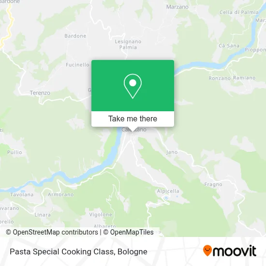 Pasta Special Cooking Class map