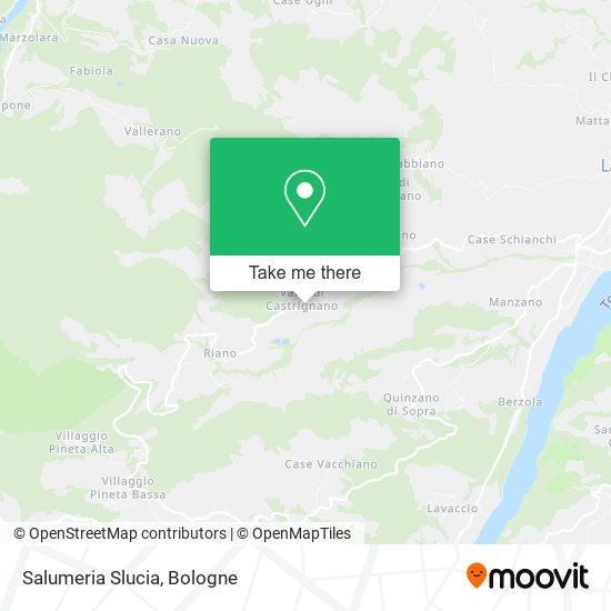 Salumeria Slucia map