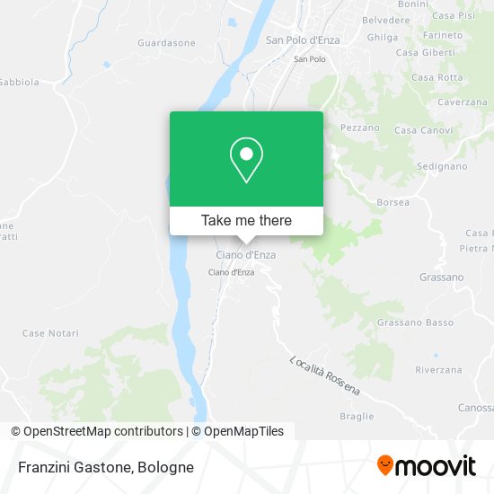 Franzini Gastone map