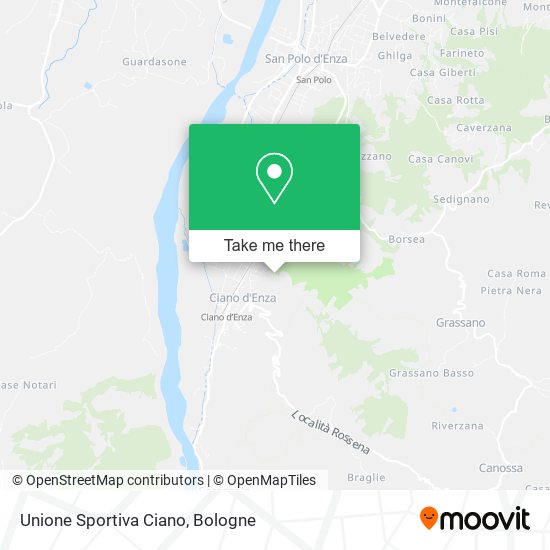 Unione Sportiva Ciano map