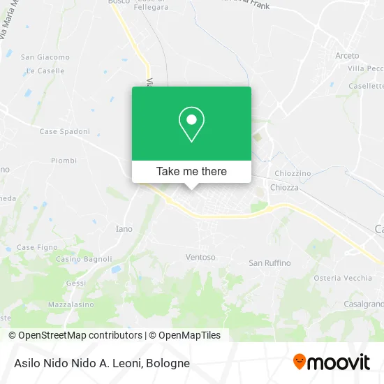 Asilo Nido Nido A. Leoni map