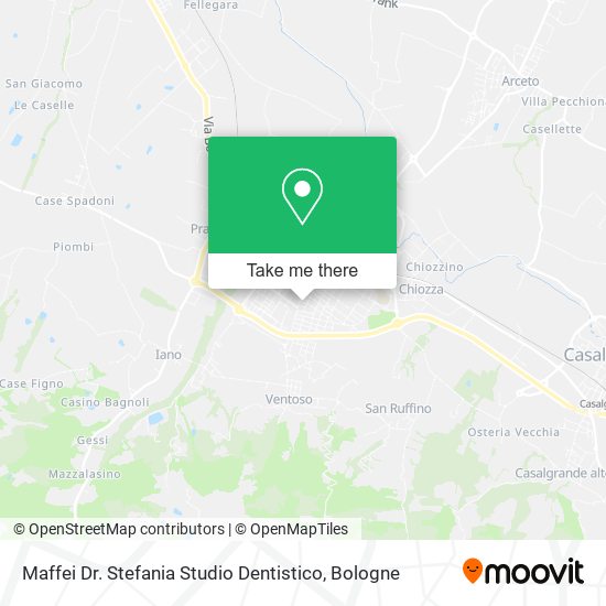 Maffei Dr. Stefania Studio Dentistico map