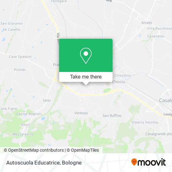 Autoscuola Educatrice map