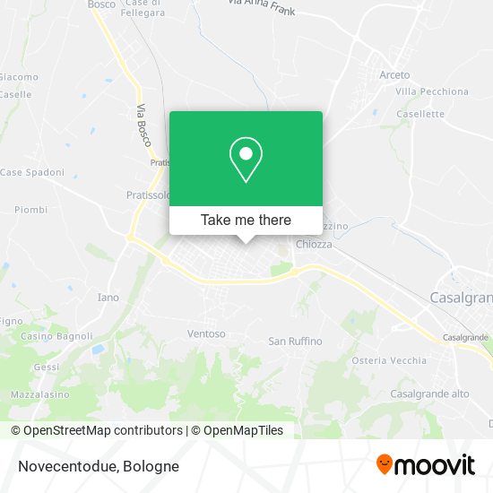 Novecentodue map