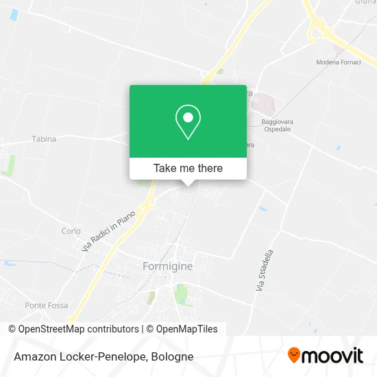 Amazon Locker-Penelope map