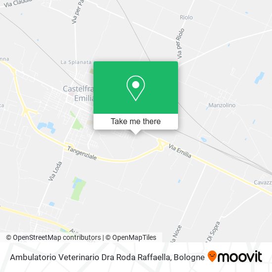 Ambulatorio Veterinario Dra Roda Raffaella map