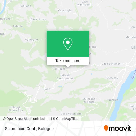 Salumificio Conti map