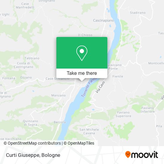 Curti Giuseppe map