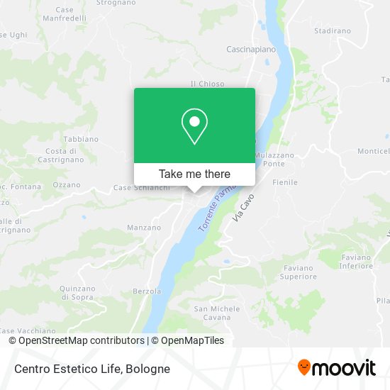 Centro Estetico Life map
