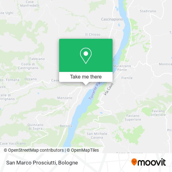 San Marco Prosciutti map