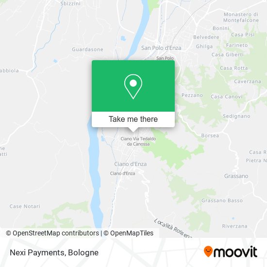 Nexi Payments map
