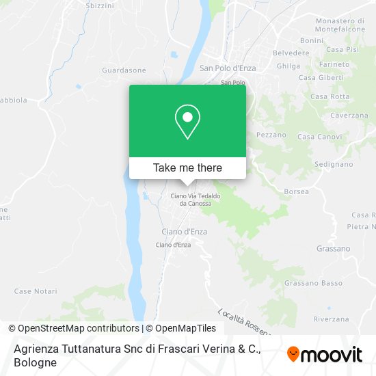 Agrienza Tuttanatura Snc di Frascari Verina & C. map