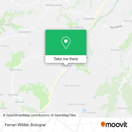 Ferrari Wilder map