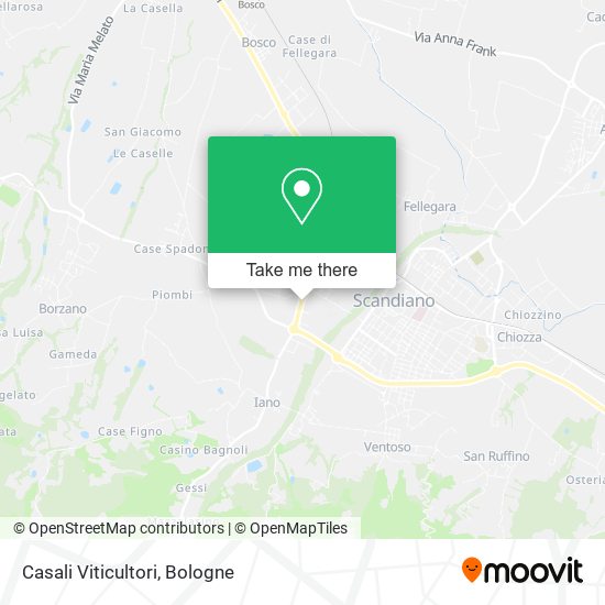 Casali Viticultori map