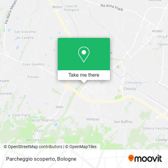 Parcheggio scoperto map