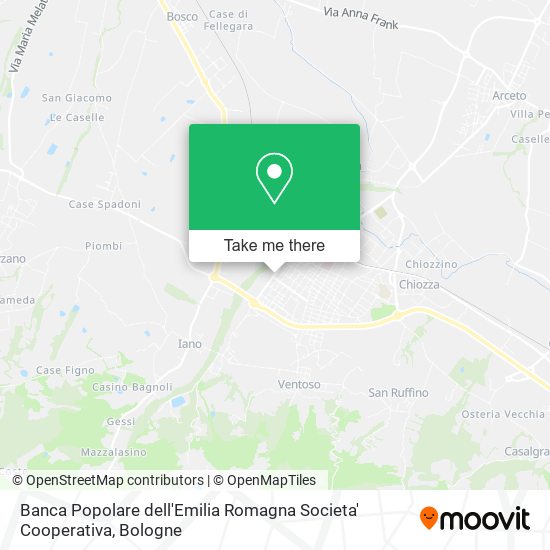 Banca Popolare dell'Emilia Romagna Societa' Cooperativa map