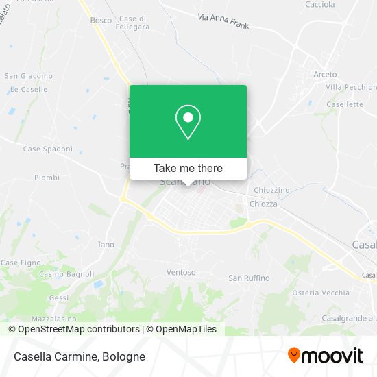 Casella Carmine map