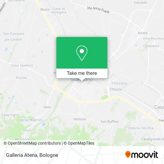 Galleria Atena map