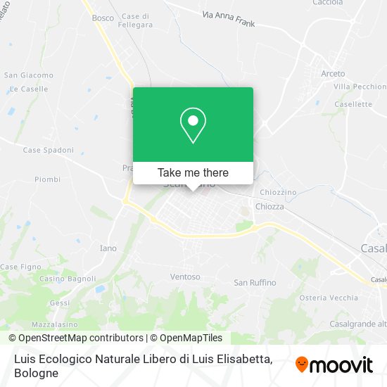 Luis Ecologico Naturale Libero di Luis Elisabetta map
