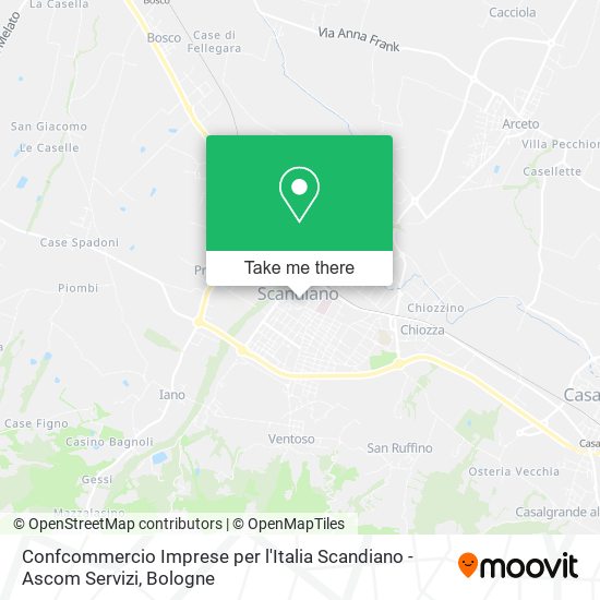 Confcommercio Imprese per l'Italia Scandiano - Ascom Servizi map