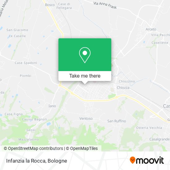 Infanzia la Rocca map