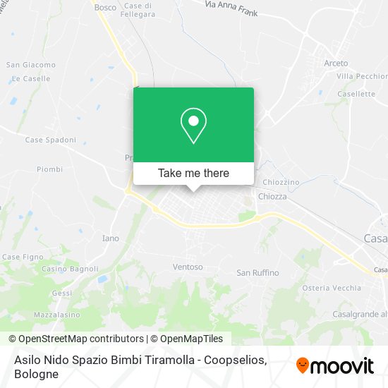 Asilo Nido Spazio Bimbi Tiramolla - Coopselios map