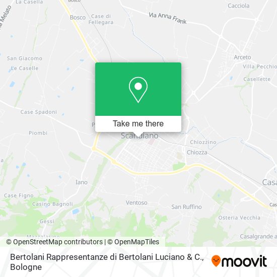 Bertolani Rappresentanze di Bertolani Luciano & C. map
