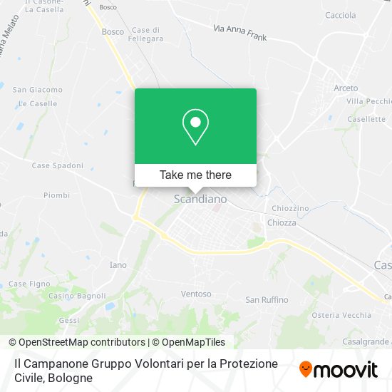 Il Campanone Gruppo Volontari per la Protezione Civile map