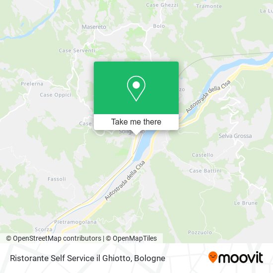 Ristorante Self Service il Ghiotto map