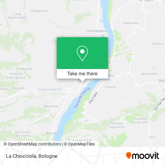 La Chiocciola map
