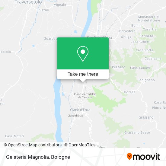 Gelateria Magnolia map