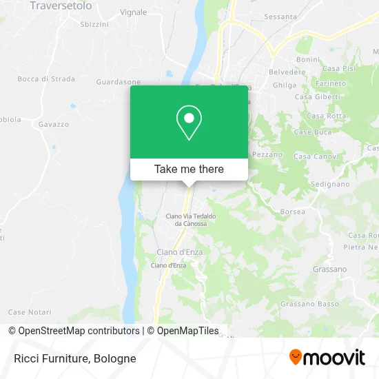 Ricci Furniture map