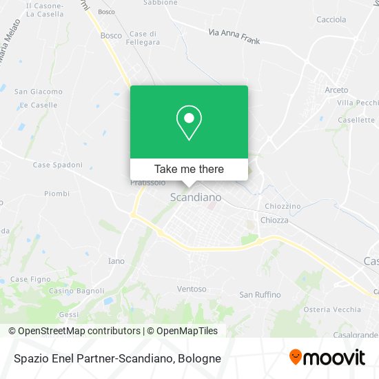 Spazio Enel Partner-Scandiano map