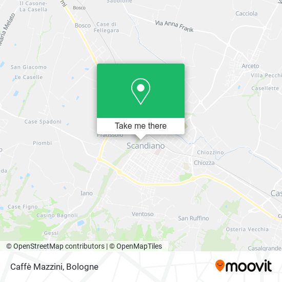 Caffè Mazzini map