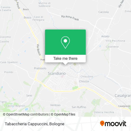 Tabaccheria Cappuccini map