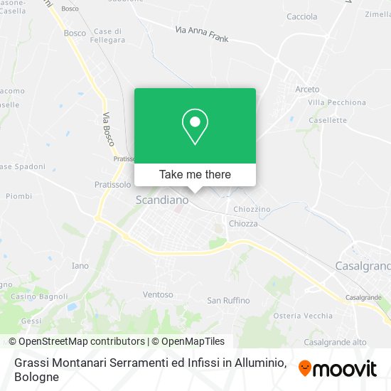 Grassi Montanari Serramenti ed Infissi in Alluminio map