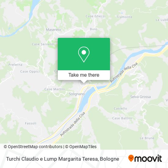 Turchi Claudio e Lump Margarita Teresa map