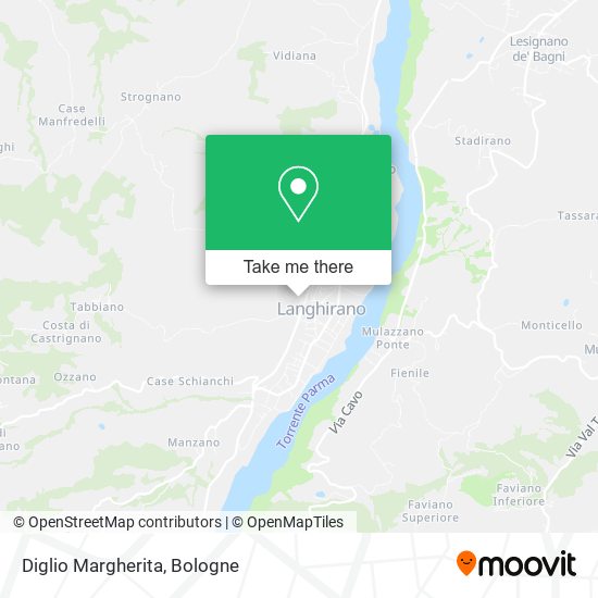 Diglio Margherita map